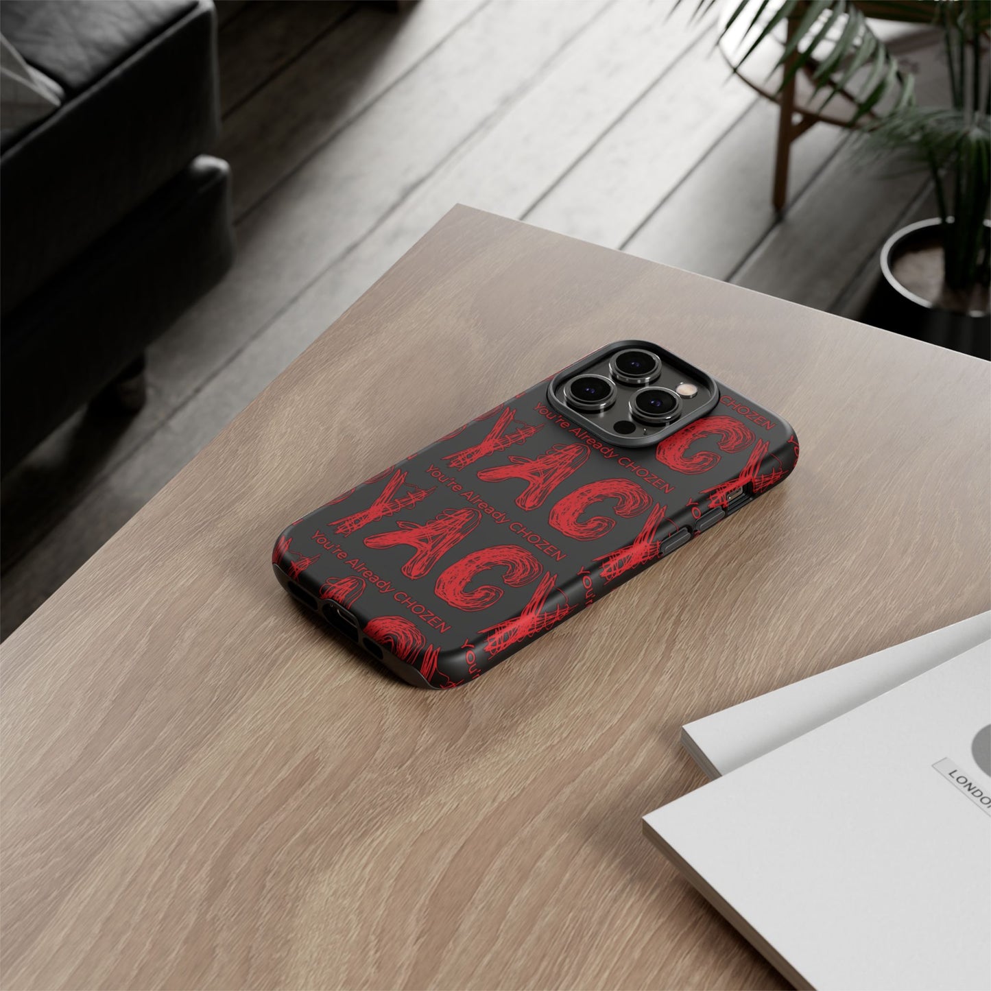 Motivational Tough Phone Case - 'You're Already CHOZEN' Design