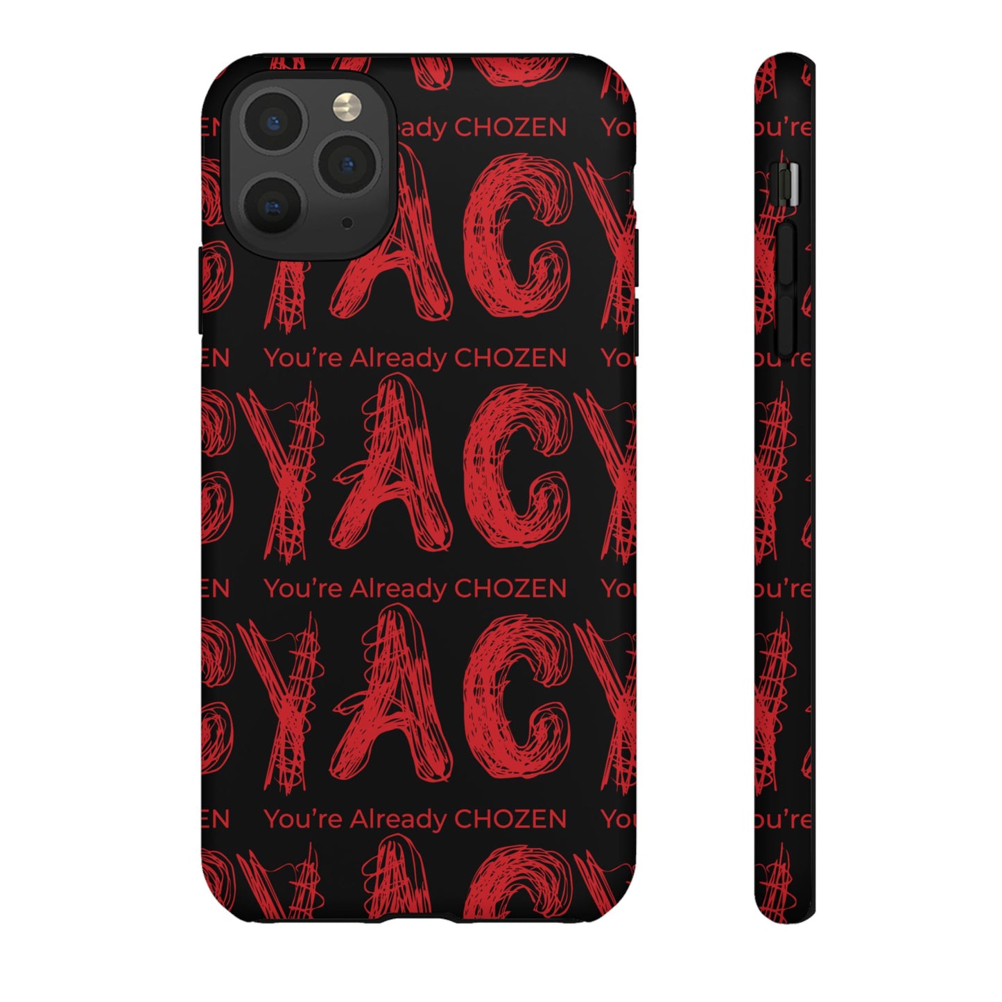 Motivational Tough Phone Case - 'You're Already CHOZEN' Design