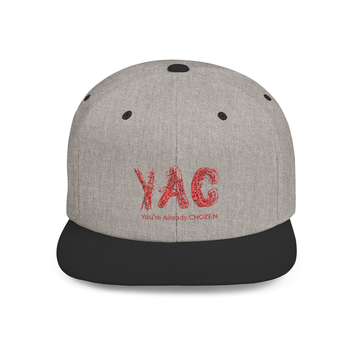 Stylish Snapback Trucker Cap with YAC Design - Perfect for Outdoor Events, Gift for Sports Lovers, Trendy Fashion Accessory