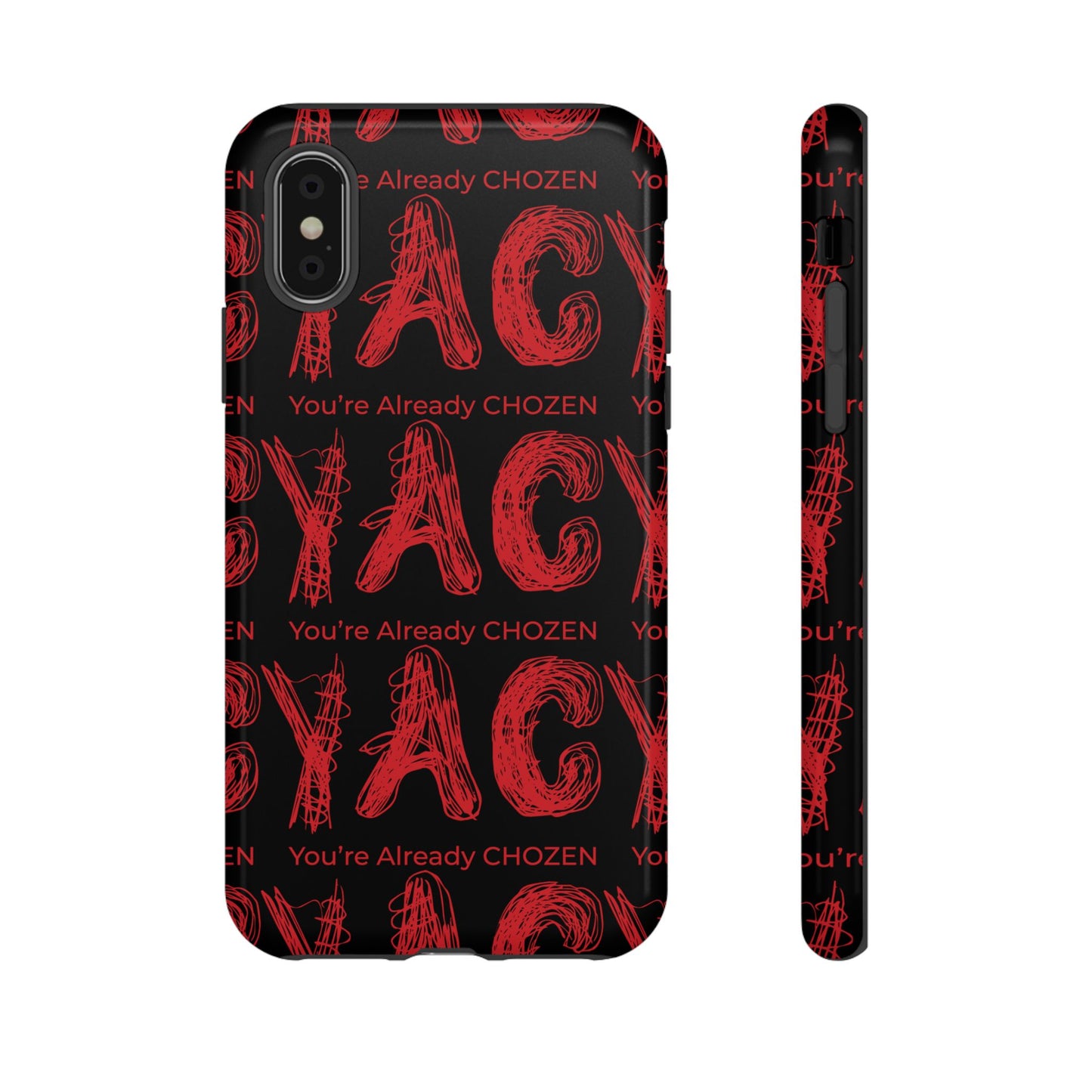 Motivational Tough Phone Case - 'You're Already CHOZEN' Design