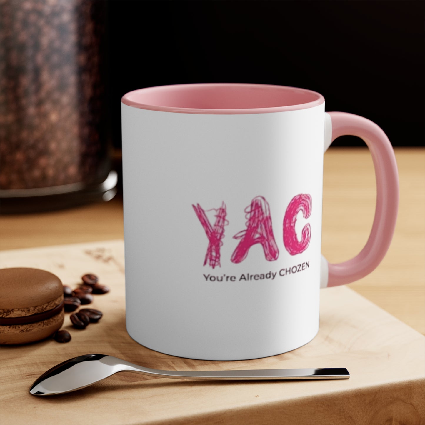 You're Already CHOZEN Accent Mug - Motivational Drinkware