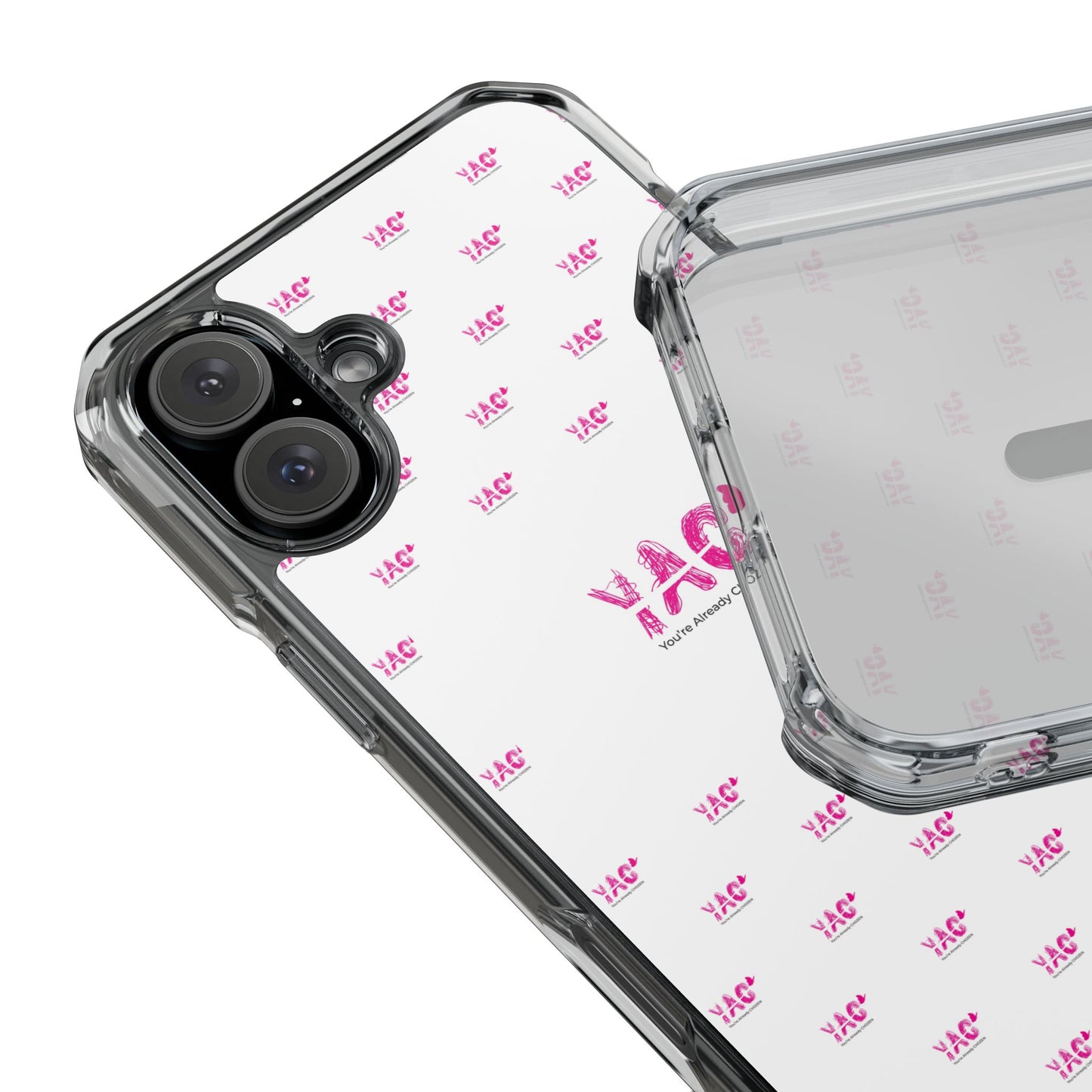 Stylish Magnetic Clear Phone Case - YAC Design