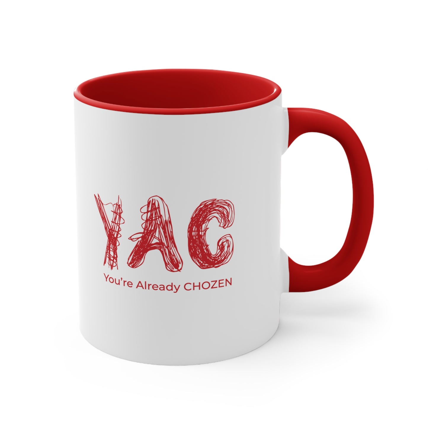 You're Already CHOZEN Accent Mug - Motivational Drinkware