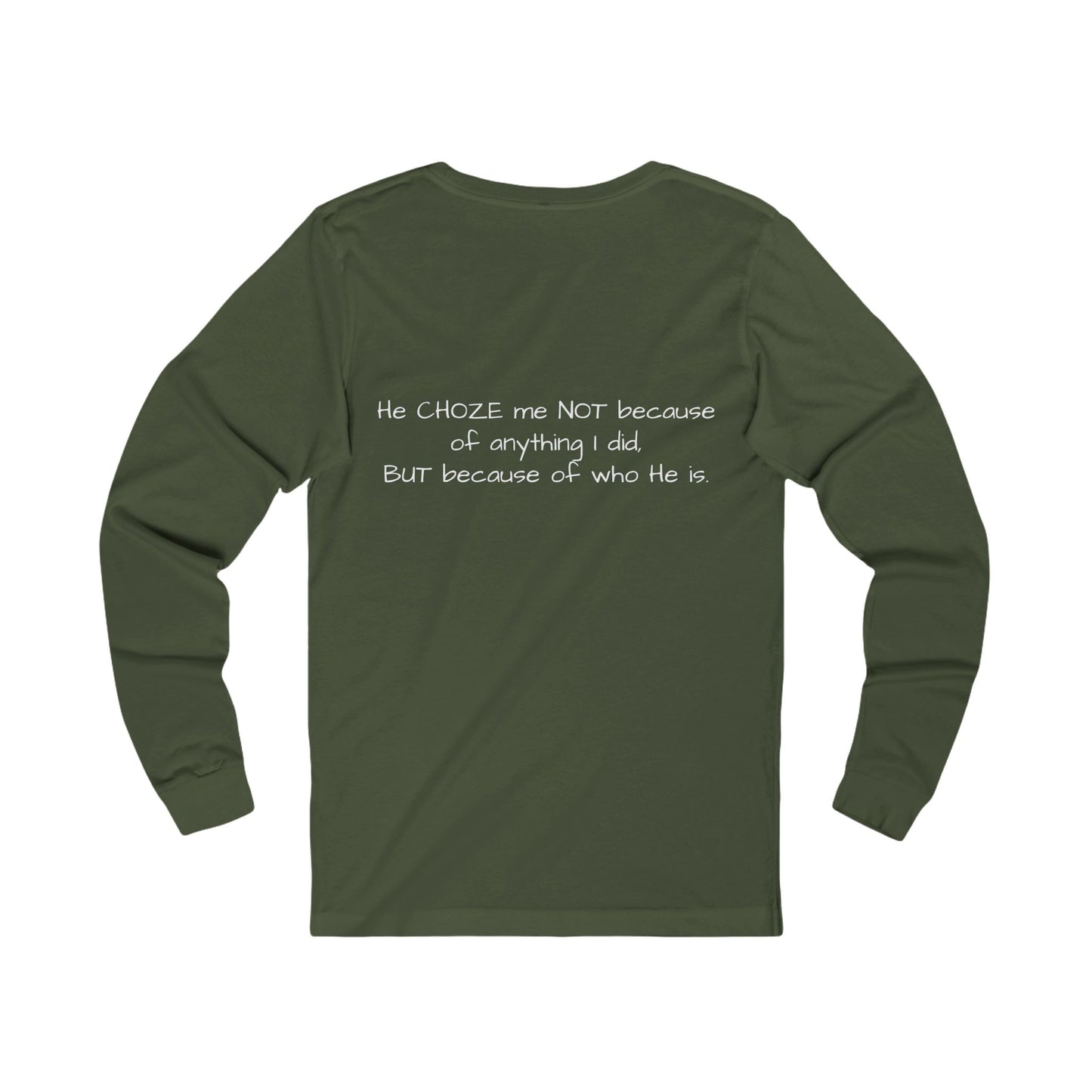 "You Call Me CHOZEN" Scripture Top, Inspirational Apparel, Faith-Based Gift, Christian T-Shirt