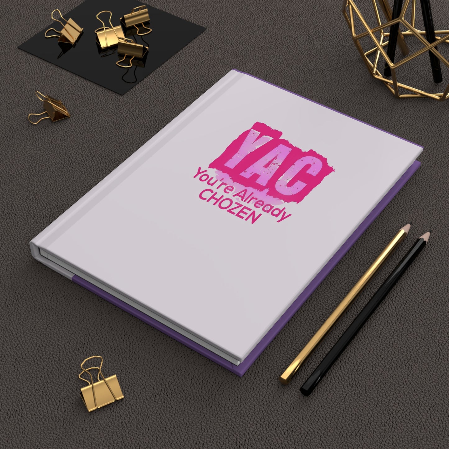 Stylish Hardcover Journal - YAC Design for Personal Reflection & Creativity