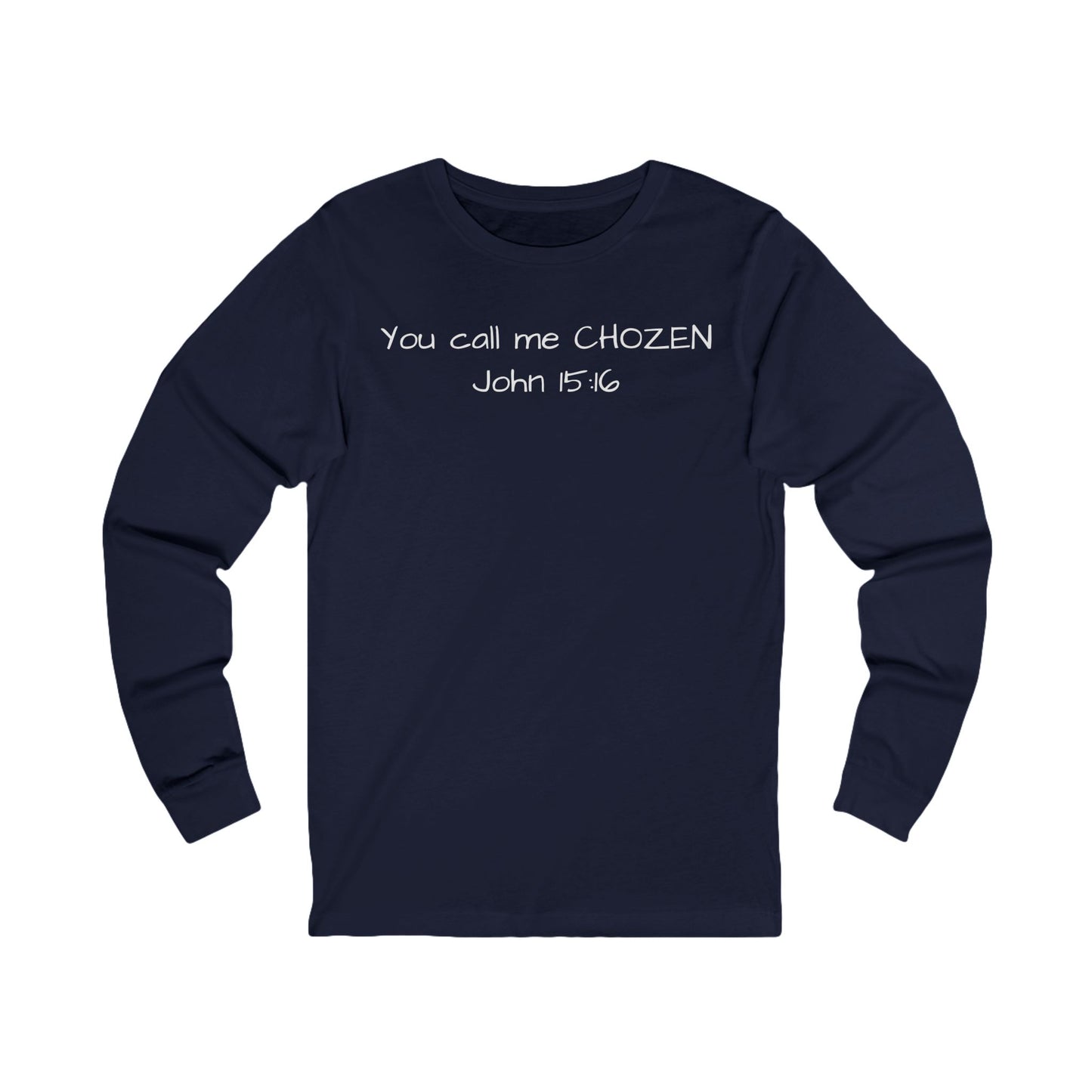 "You Call Me CHOZEN" Scripture Top, Inspirational Apparel, Faith-Based Gift, Christian T-Shirt