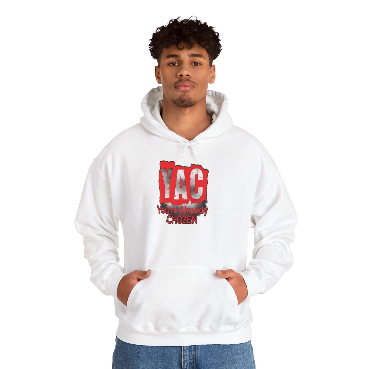 Motivational Unisex Hoodie - "You're Already Chosen" - Heavy Blend Sweatshirt