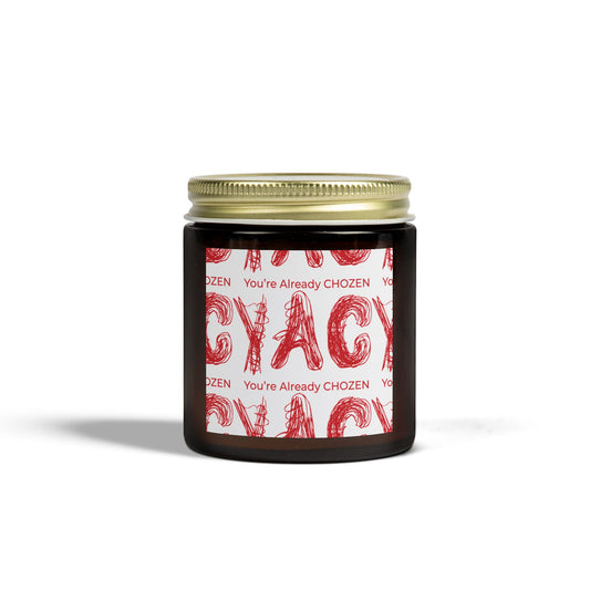 Scented Candle - You're Already CHOZEN | Coconut Apricot Wax | Perfect Gift for Any Occasion