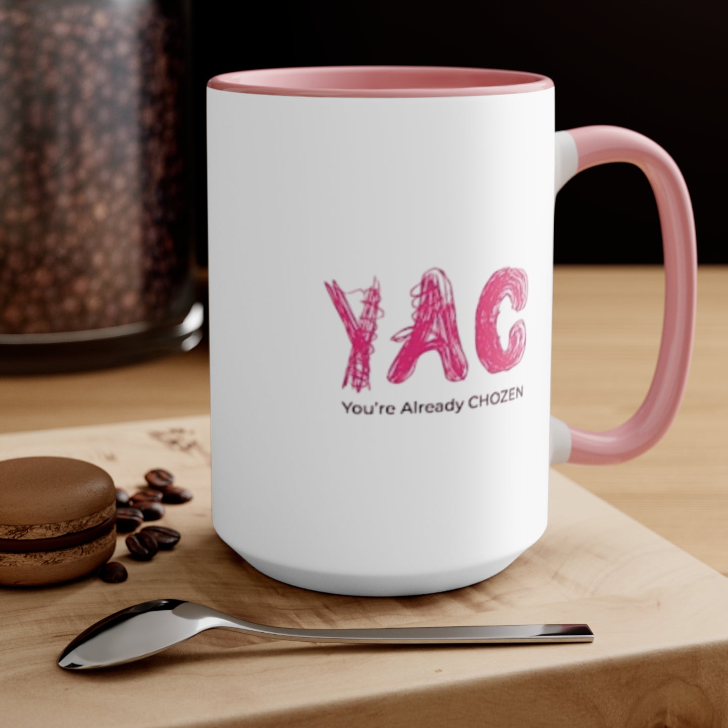 You're Already CHOZEN Accent Mug - Motivational Drinkware