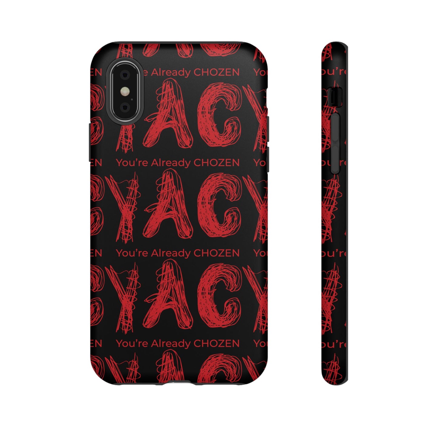 Motivational Tough Phone Case - 'You're Already CHOZEN' Design