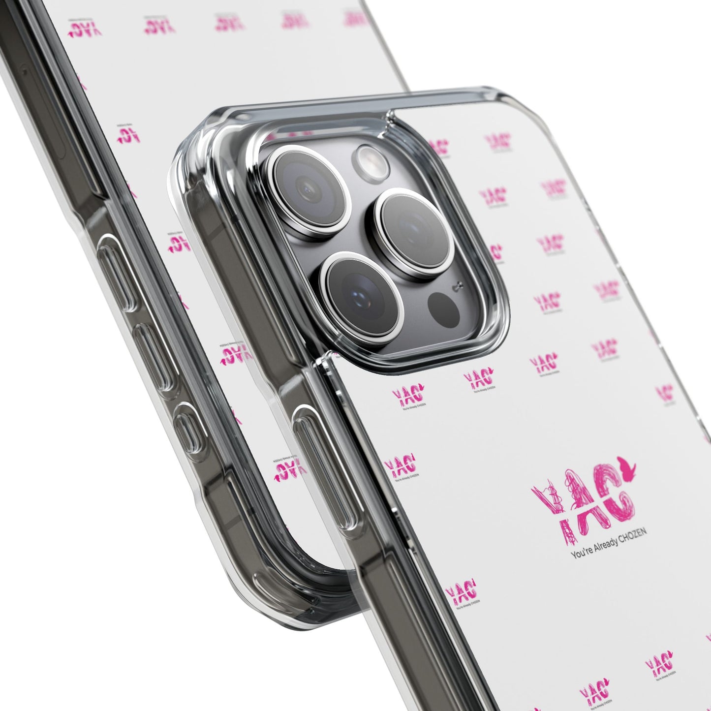Stylish Magnetic Clear Phone Case - YAC Design