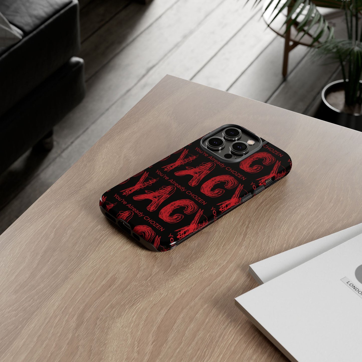 Motivational Tough Phone Case - 'You're Already CHOZEN' Design