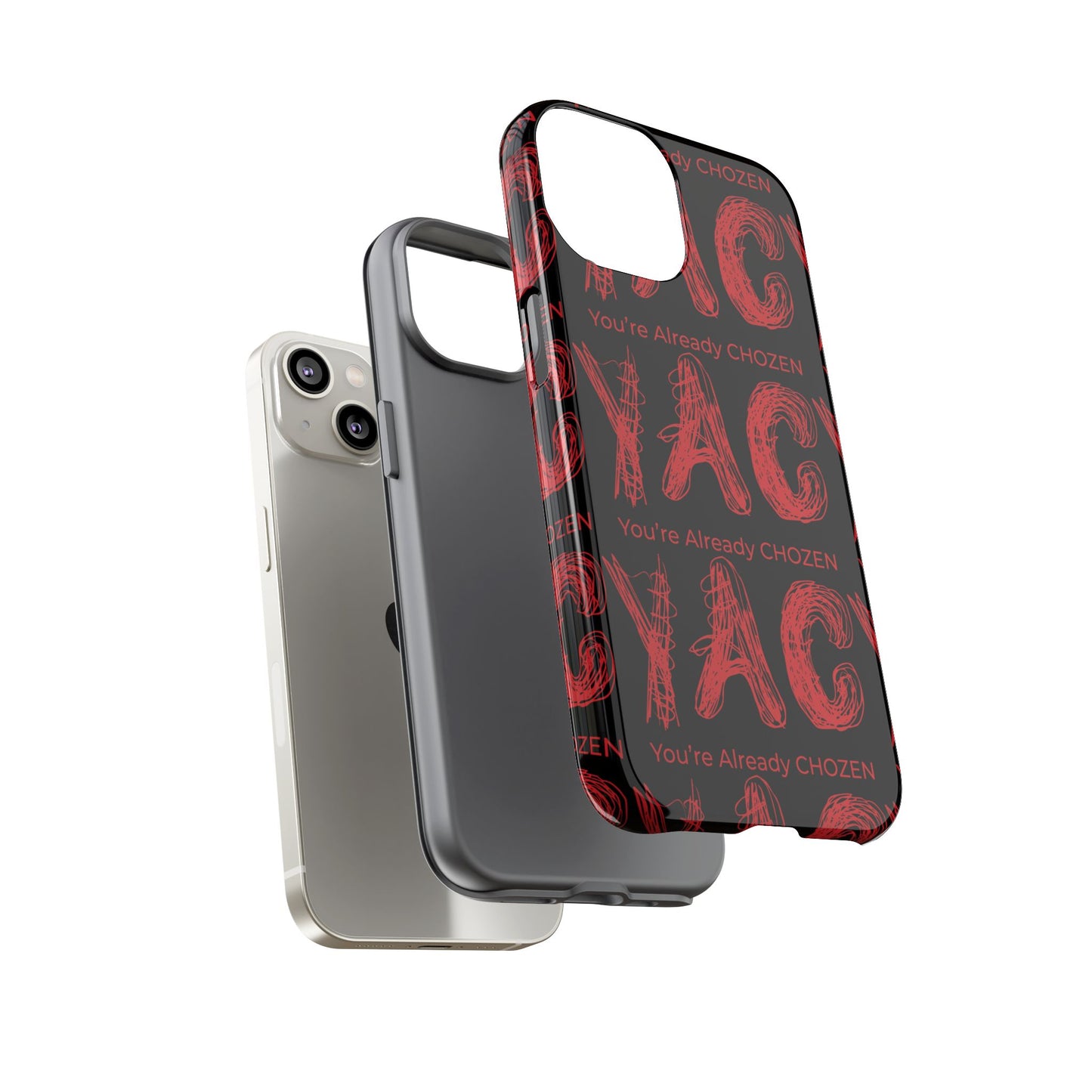 Motivational Tough Phone Case - 'You're Already CHOZEN' Design