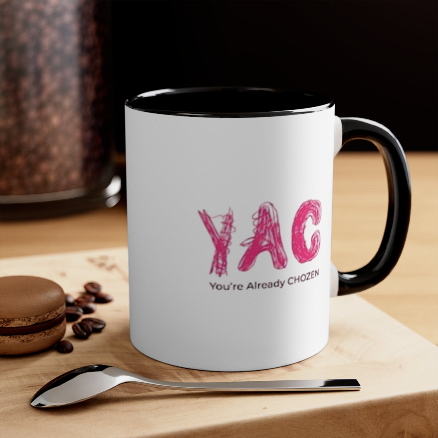 You're Already CHOZEN Accent Mug - Motivational Drinkware