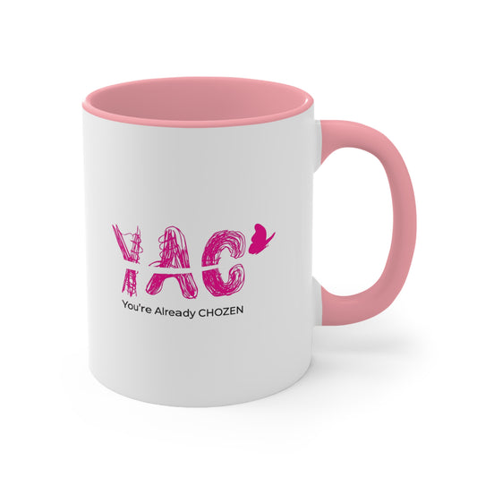 You're Already CHOZEN Accent Mug - Motivational Drinkware