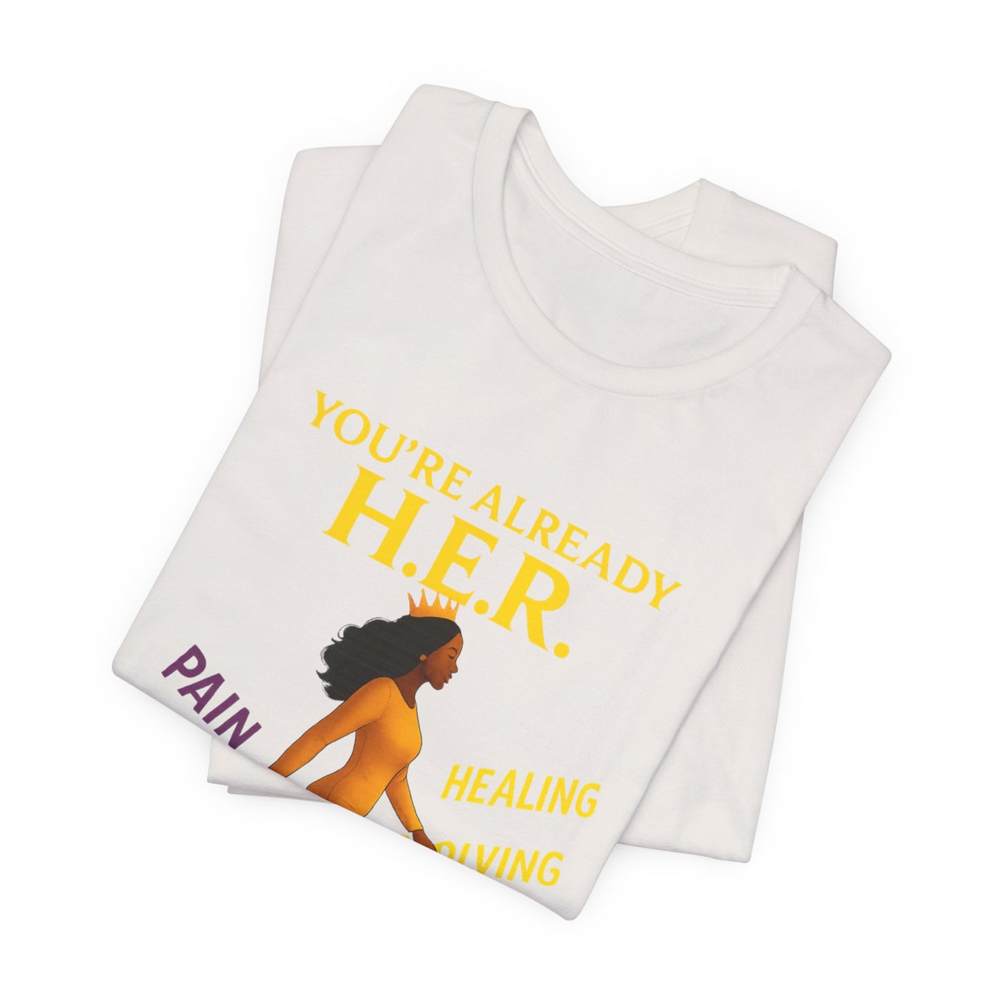 Empowering Long Sleeve Short Shirt, Healing Apparel, Affirmation Top, Motivational Gift, Self-Care Clothing