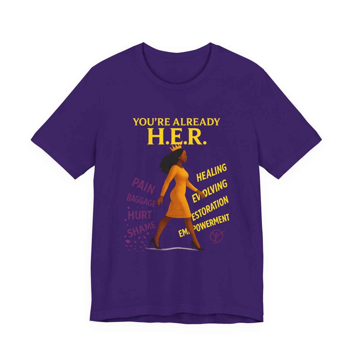 Empowering Long Sleeve Short Shirt, Healing Apparel, Affirmation Top, Motivational Gift, Self-Care Clothing