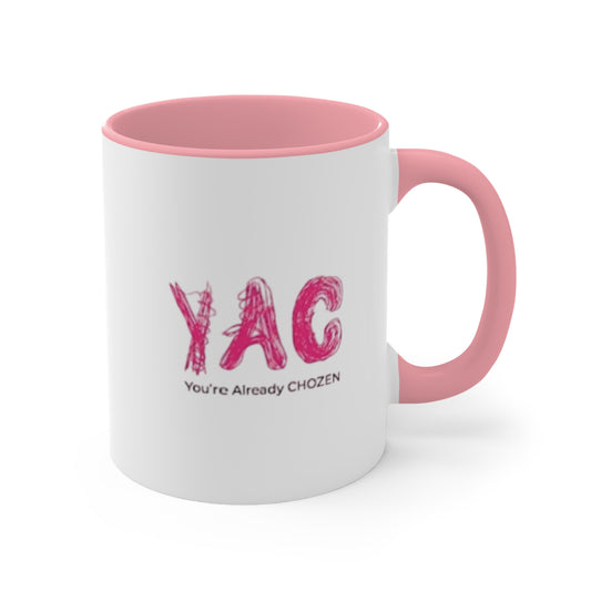 You're Already CHOZEN Accent Mug - Motivational Drinkware