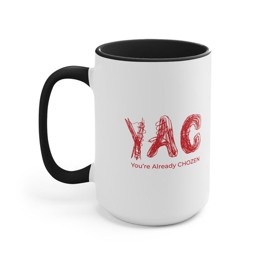 You're Already CHOZEN Accent Mug - Motivational Drinkware
