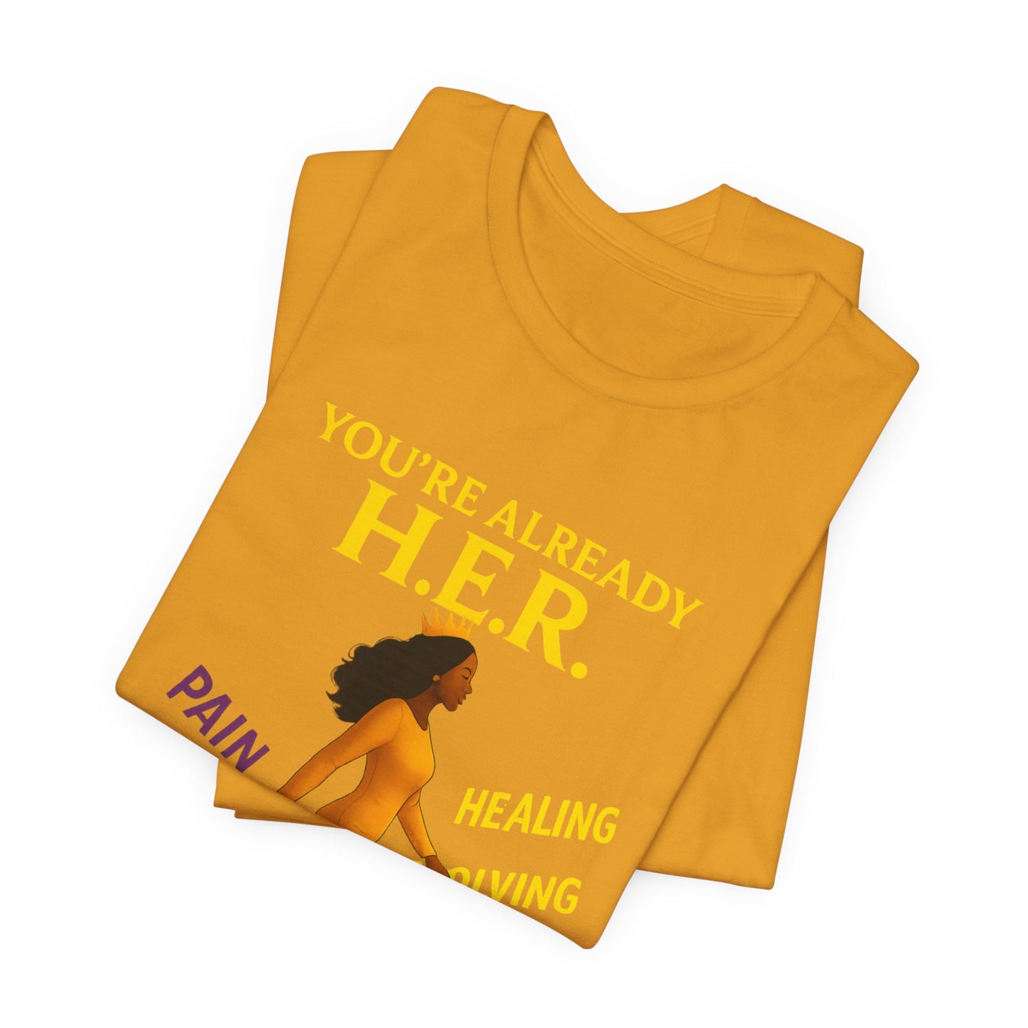 Empowering Long Sleeve Short Shirt, Healing Apparel, Affirmation Top, Motivational Gift, Self-Care Clothing