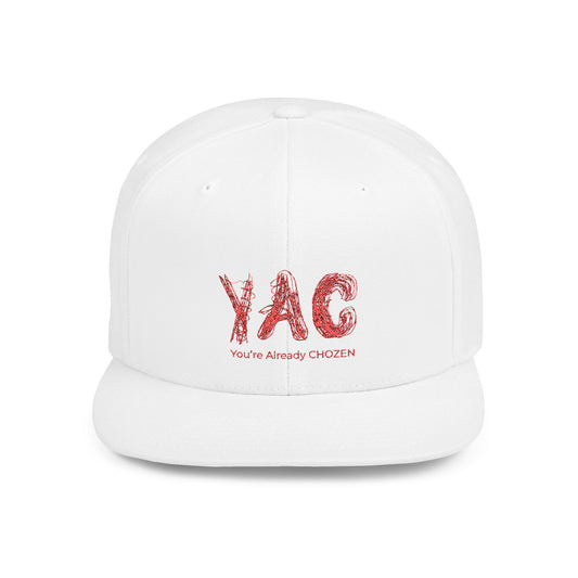 Stylish Snapback Trucker Cap with YAC Design - Perfect for Outdoor Events, Gift for Sports Lovers, Trendy Fashion Accessory